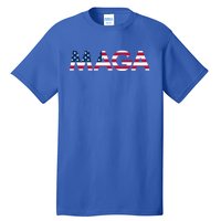 Original Trump Maga American Flag Maga America First Maga Great Gift Tall T-Shirt