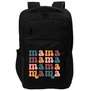 One Thankful Mama Funny Fall Autumn Thanksgiving Impact Tech Backpack