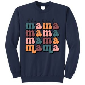 One Thankful Mama Funny Fall Autumn Thanksgiving Sweatshirt