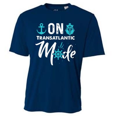 On Transatlantic Mode Transatlantics Cruise Cooling Performance Crew T-Shirt