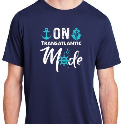 On Transatlantic Mode Transatlantics Cruise Adult ChromaSoft Performance T-Shirt