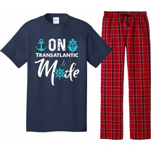 On Transatlantic Mode Transatlantics Cruise Pajama Set