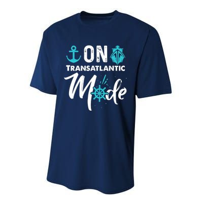 On Transatlantic Mode Transatlantics Cruise Performance Sprint T-Shirt