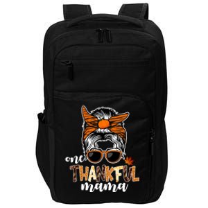 One Thankful Mama Fall Thanksgiving Festive Impact Tech Backpack