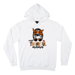 One Thankful Mama Fall Thanksgiving Festive Hoodie