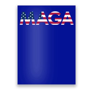 Original Trump Maga American Flag Maga America First Maga Gift Poster