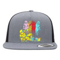 Odmno The Madness Of Missions 6 Flat Bill Trucker Hat