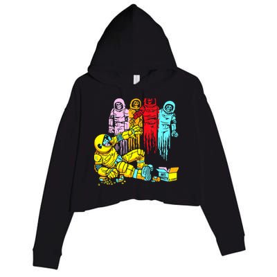 Odmno The Madness Of Missions 6 Crop Fleece Hoodie