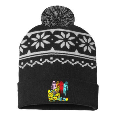 Odmno The Madness Of Missions 6 USA-Made Snowflake Beanie