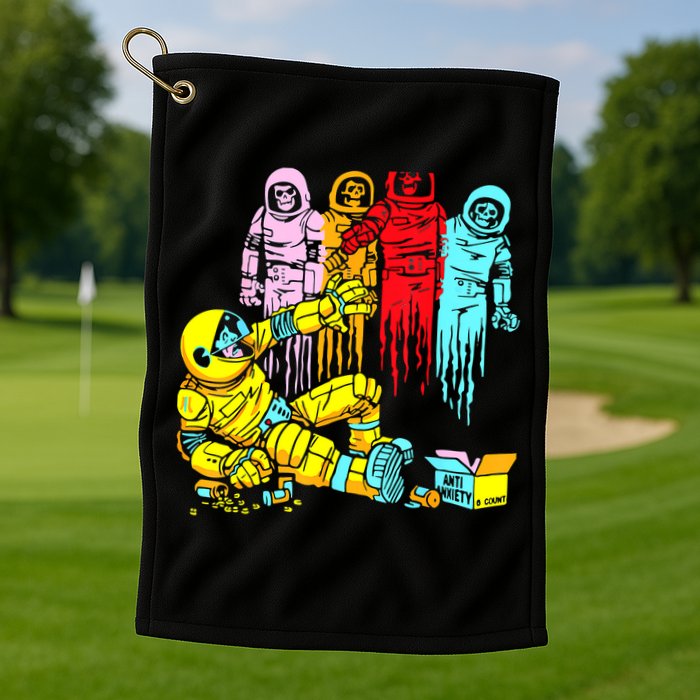 Odmno The Madness Of Missions 6 Golf Towel