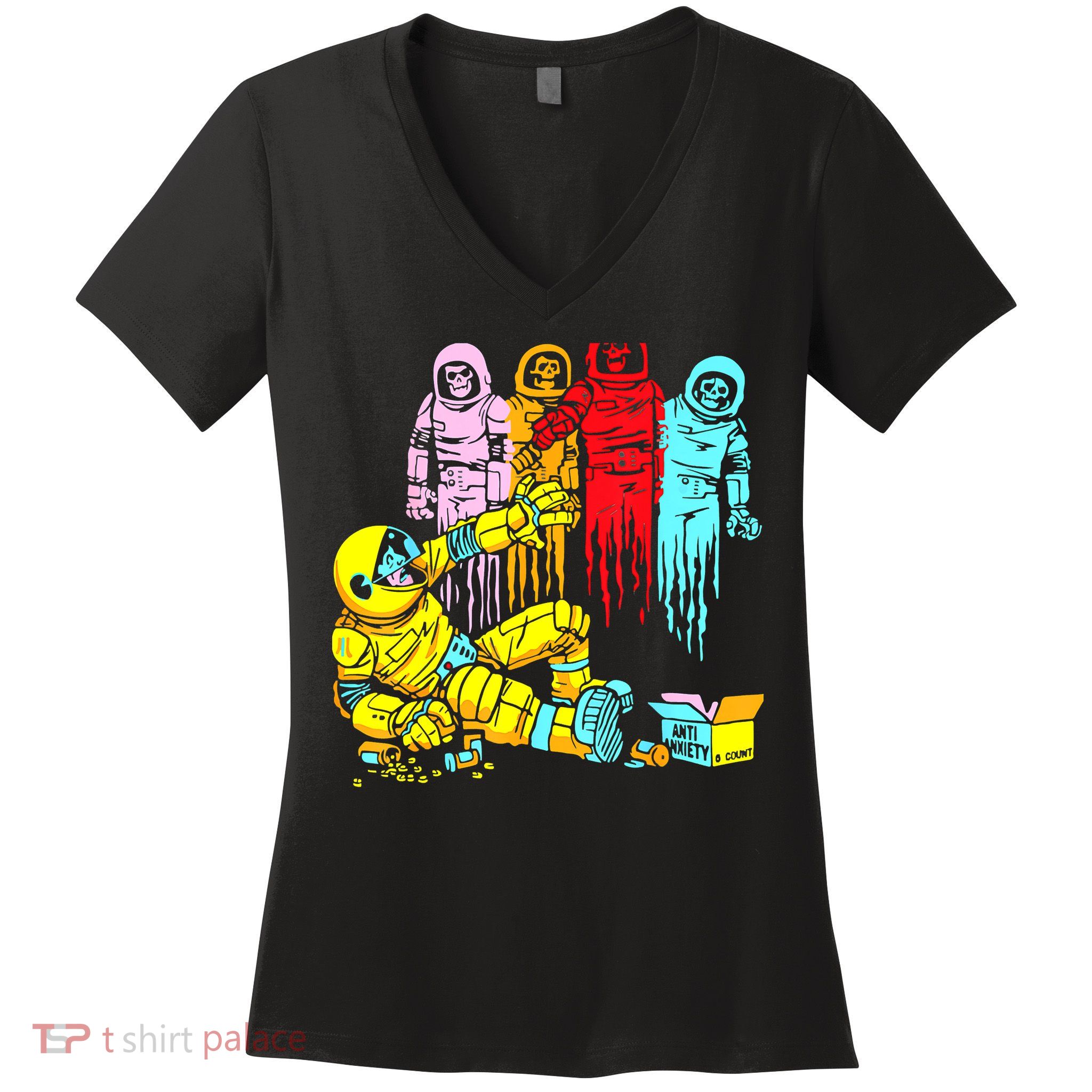 Odmno The Madness Of Missions 6 Women's V-Neck T-Shirt