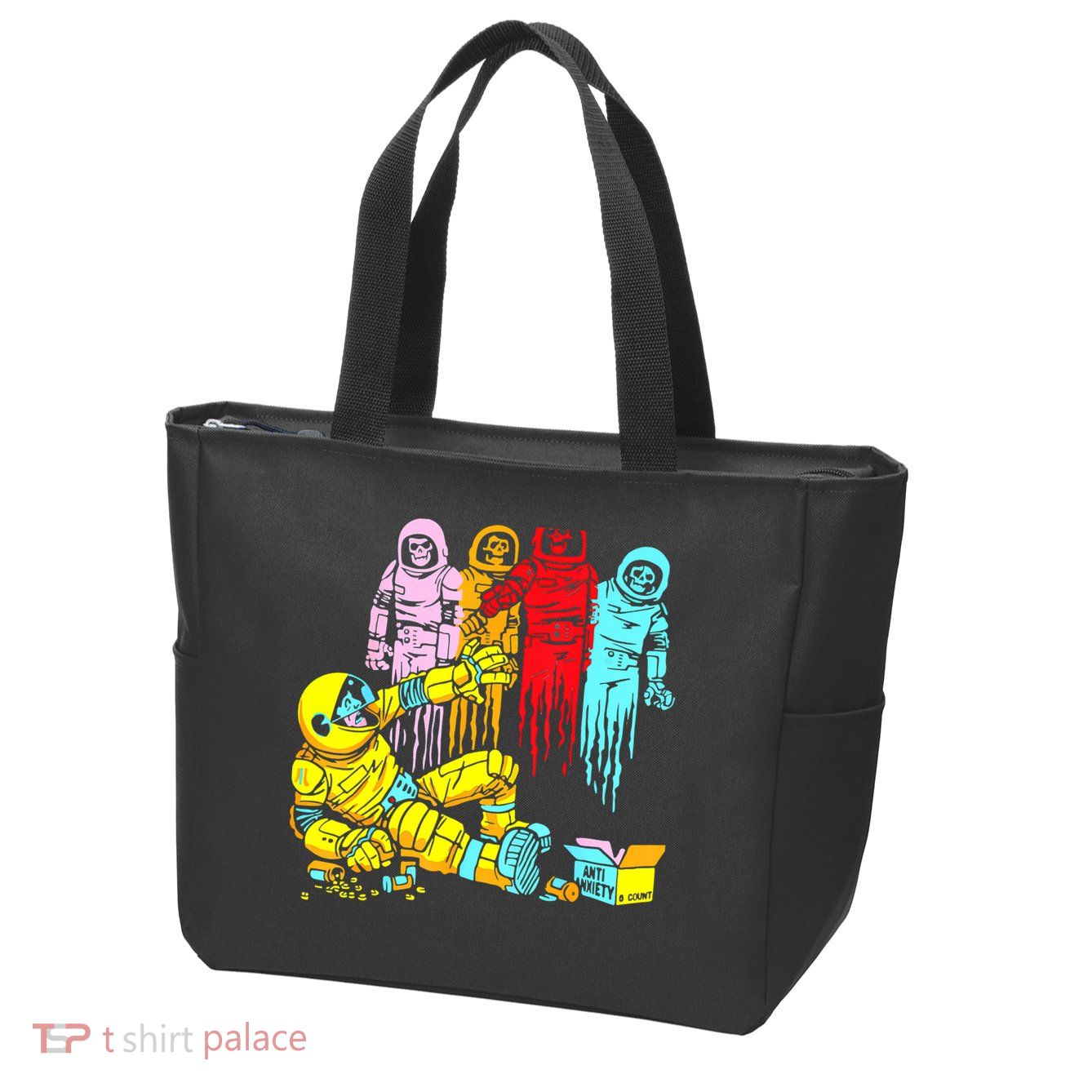 Odmno The Madness Of Missions 6 Zip Tote Bag