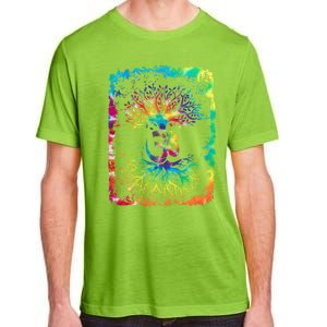 Om Tree Namaste Yoga Meditate Workout Meditation Gift Adult ChromaSoft Performance T-Shirt