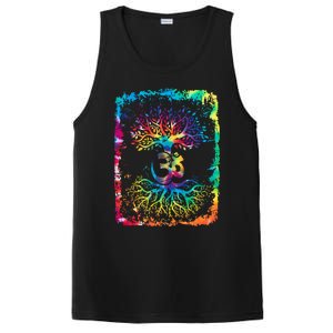 Om Tree Namaste Yoga Meditate Workout Meditation Gift PosiCharge Competitor Tank