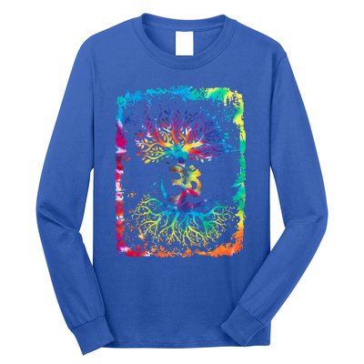 Om Tree Namaste Yoga Meditate Workout Meditation Gift Long Sleeve Shirt