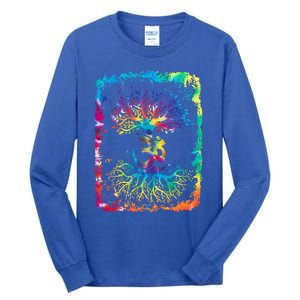 Om Tree Namaste Yoga Meditate Workout Meditation Gift Tall Long Sleeve T-Shirt