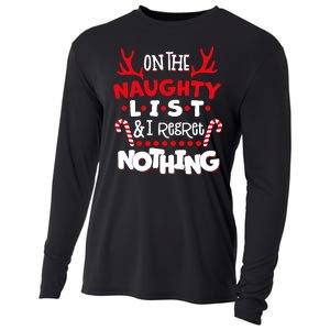 On The Naughty List I Regret Nothing Cooling Performance Long Sleeve Crew