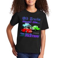 Old Trucks Never Die They Just Go Faster Kids T-Shirt
