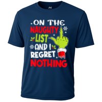 On The Naughty List And I Regret Nothing Performance Shirt