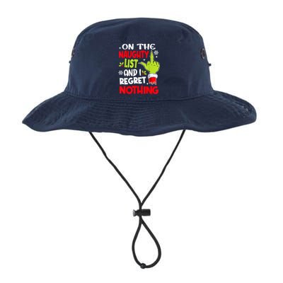On The Naughty List And I Regret Nothing Bucket Hat