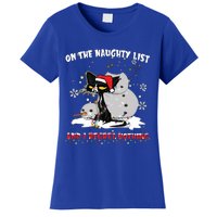 On The Naughty List And I Regret Nothing Gift Women's T-Shirt