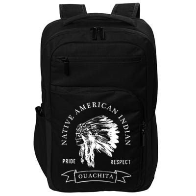 Ouachita Tribe Native American Indian Pride Respect Vintage Funny Gift Impact Tech Backpack