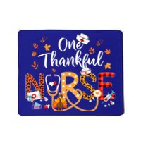 One Thankful Nurse Turkey Stethoscope Thanksgiving Great Gift Mousepad