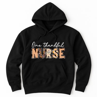 One Thankful Nurse Thanksgiving Hoodie