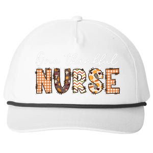 One Thankful Nurse Thanksgiving Snapback Five-Panel Rope Hat