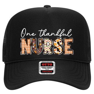 One Thankful Nurse Thanksgiving Trucker Hat