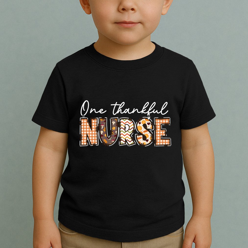 One Thankful Nurse Thanksgiving Toddler T-Shirt