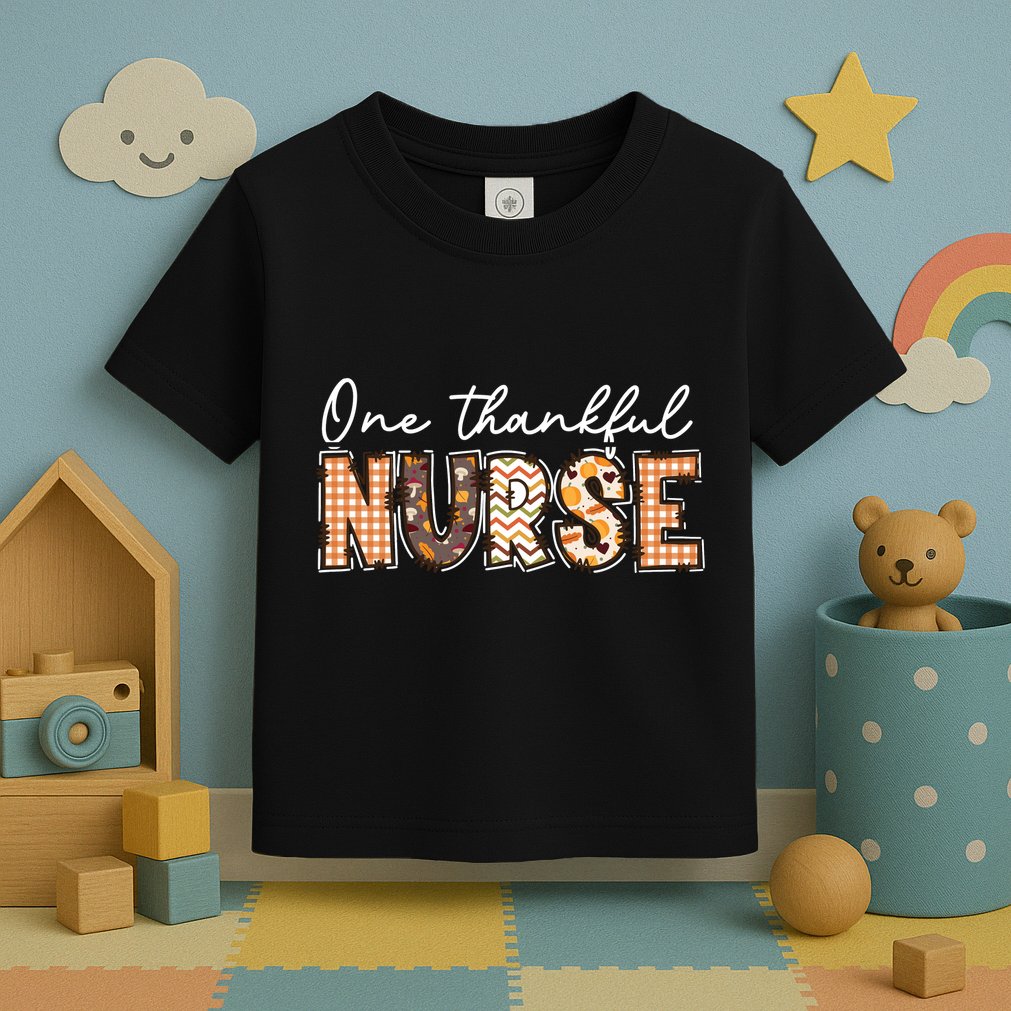 One Thankful Nurse Thanksgiving Toddler T-Shirt