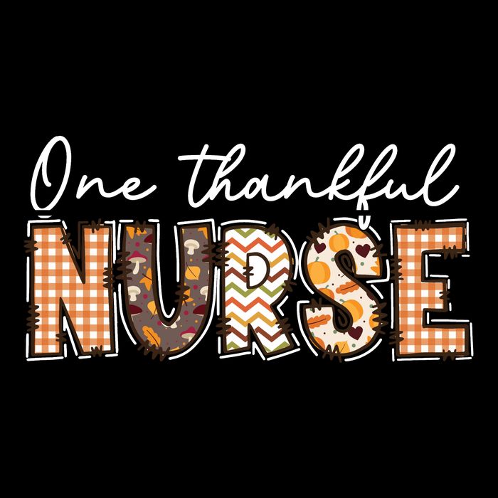 One Thankful Nurse Thanksgiving Toddler T-Shirt