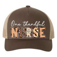 One Thankful Nurse Thanksgiving Yupoong Adult 5-Panel Trucker Hat