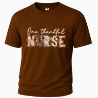One Thankful Nurse Thanksgiving Cooling Performance Crew T-Shirt