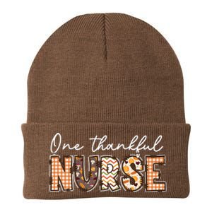 One Thankful Nurse Thanksgiving Knit Cap Winter Beanie