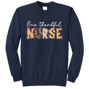 One Thankful Nurse Thanksgiving Tall Sweatshirt