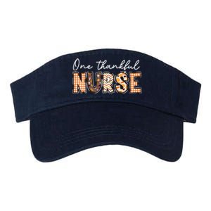 One Thankful Nurse Thanksgiving Valucap Bio-Washed Visor