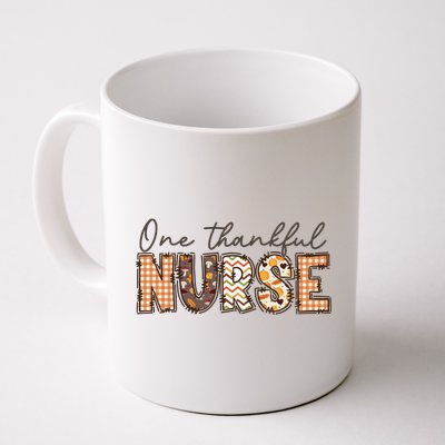 One Thankful Nurse Thanksgiving Coffee Mug