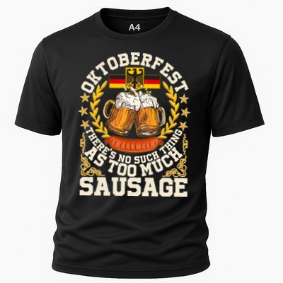Oktoberfest There's No Such Thing As Too Much Sausage Performance Shirt