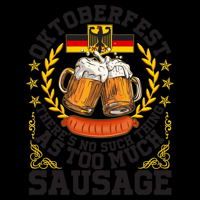 Oktoberfest There's No Such Thing As Too Much Sausage Mug