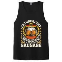 Oktoberfest There's No Such Thing As Too Much Sausage PosiCharge Competitor Tank