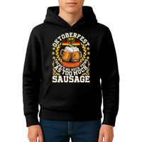 Oktoberfest There's No Such Thing As Too Much Sausage Kids Hoodie