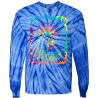 Om Tree Namaste Yoga Meditate Workout Meditation Funny Gift Tie-Dye Long Sleeve Shirt