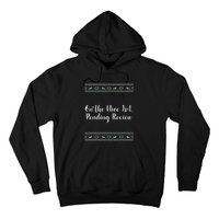 On The Nice List Pending Review Christmas Funny Hoodie