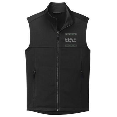 On The Nice List Pending Review Christmas Funny Collective Smooth Fleece Vest