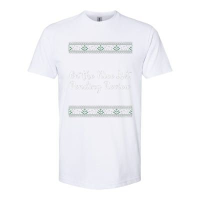 On The Nice List Pending Review Christmas Funny Softstyle CVC T-Shirt