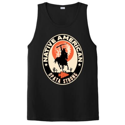 Opata Tribe Native American Pride Art Deco Logo Gift PosiCharge Competitor Tank