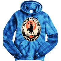 Opata Tribe Native American Pride Art Deco Logo Gift Tie Dye Hoodie