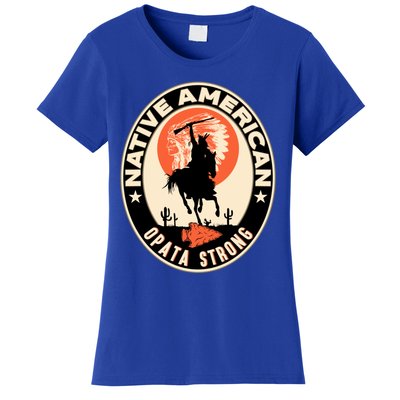 Opata Tribe Native American Pride Art Deco Logo Gift Women's T-Shirt